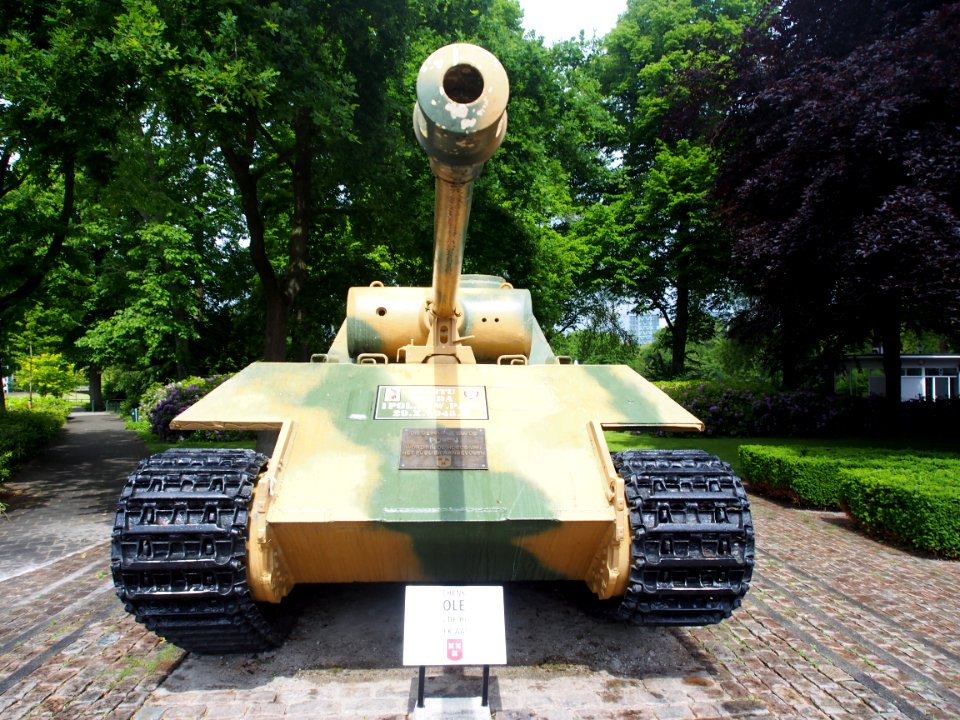 Panther D tank, Wilhelminapark, Breda, pic13