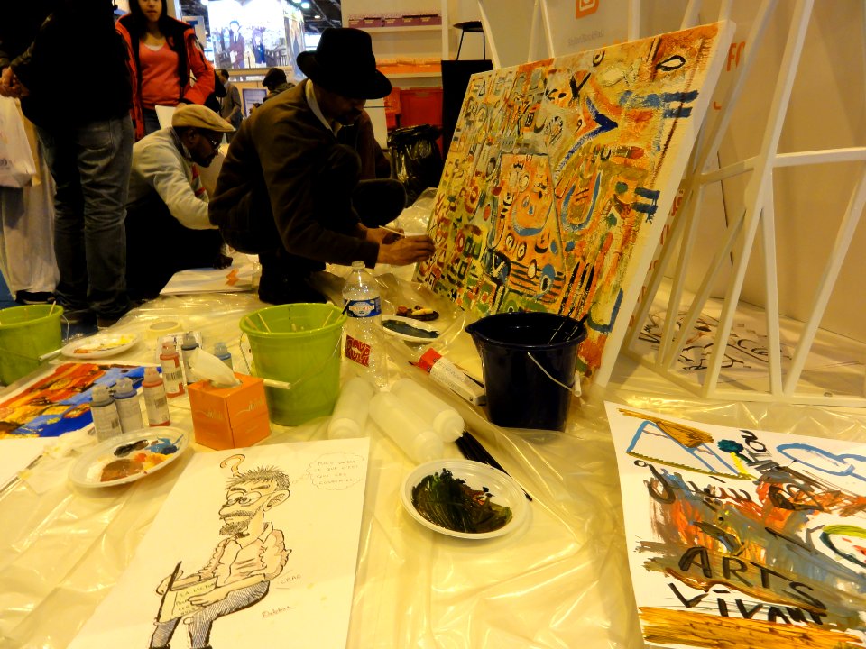Paris, Salon du Livre 2015 (09) Arts vivants