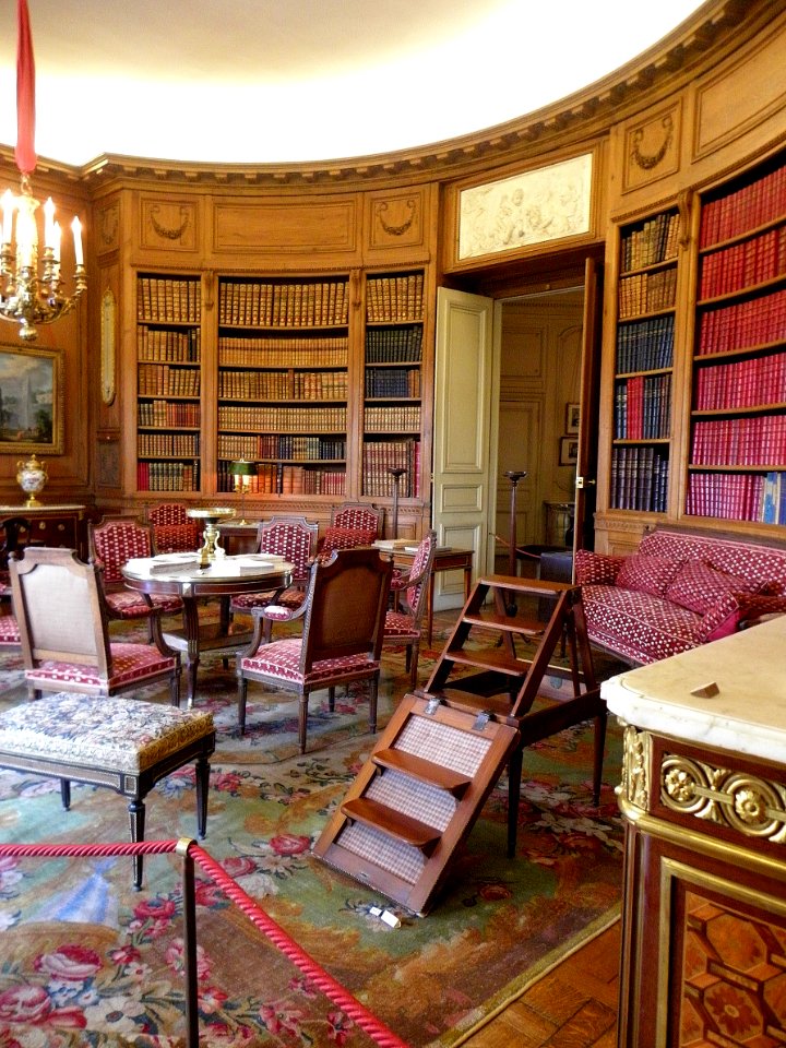 Paris (75008) Musée Nissim de Camondo Bibliothèque 01
