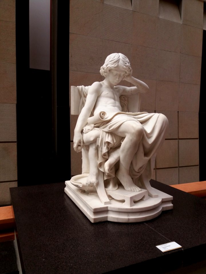 Paris 7e - Musée d'Orsay - Jeunesse d'Aristote (Charles Degeorge)