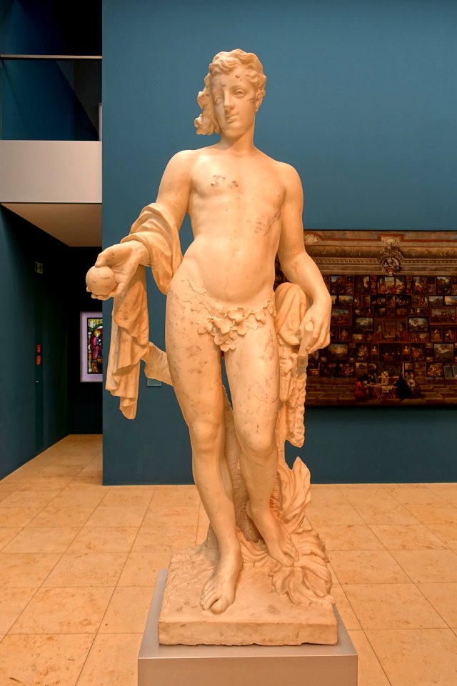Paris by Gabriel Grupello, Brussels, c. 1691-1692, marble - Germanisches Nationalmuseum - Nuremberg, Germany - DSC03797