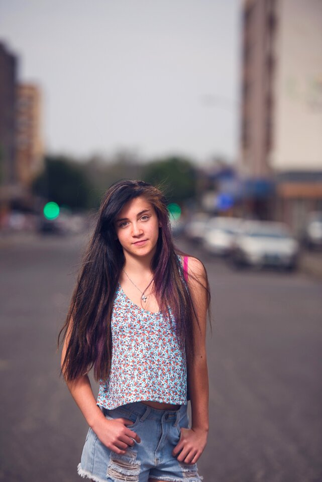 Young teenager attractive