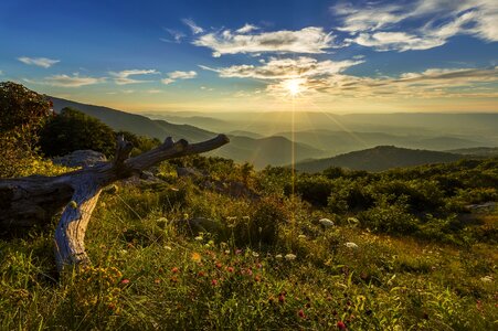 Clouds sky timber hollow overlook