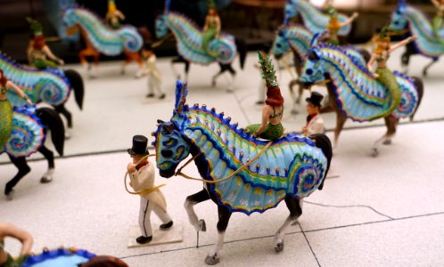 Parade miniature - Circus Museum - John and Mable Ringling Museum of Art - Sarasota, FL - DSC00207