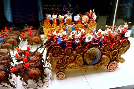 Parade miniature - Circus Museum - John and Mable Ringling Museum of Art - Sarasota, FL - DSC00212