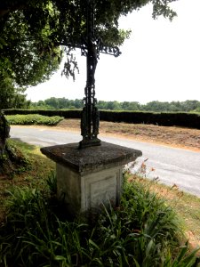 Pargnan (Aisne) croix de chemin