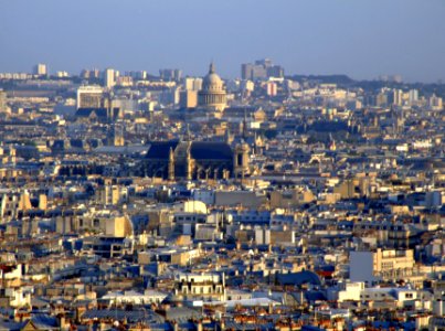 Paris from Montmartre, 24 July 2008