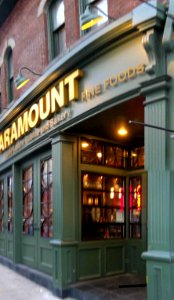 Paramount -- a coffee shop on Yonge north of Shuter -abc B