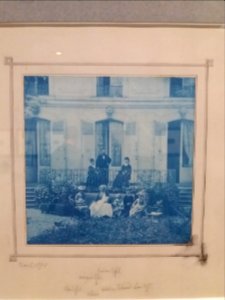 Paris 7e - Musée d'Orsay - Cyanotype anonyme de Gustave et Marguerite Eiffel