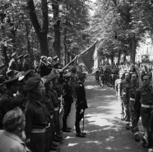 Parade over het Lange Voorhout, Bestanddeelnr 900-5363