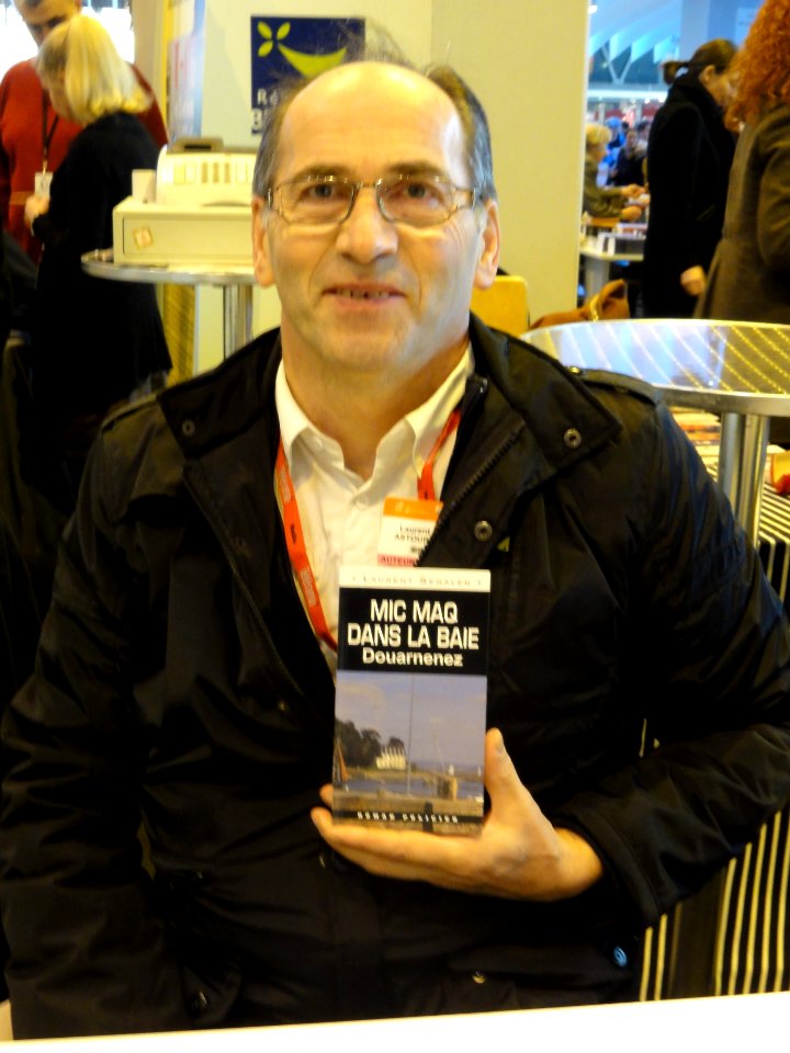 Paris, Salon du Livre 2015 (32) Laurent Ségalen
