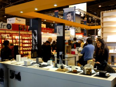 Paris, Salon du Livre 2015 (10) Des livres en art