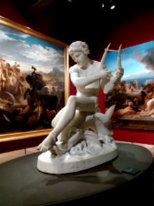 Paris 7e - Musée d'Orsay - James Tissot, L'ambigu moderne - Arion assis sur le dauphin (Ernest Hiolle) (2)