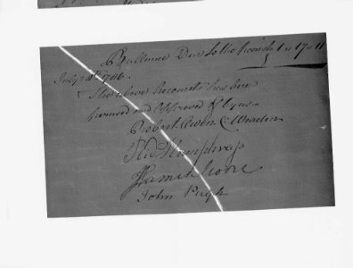 Parish notes signed by Robert Owen, etc., 29 July 1796 (1295029)