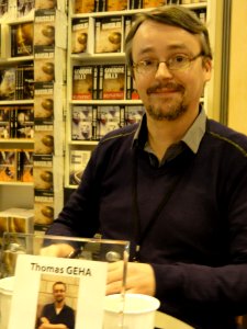 Paris, Salon du Livre 2015 (16) Thomas Geha