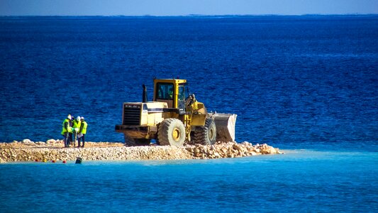 Construction marina ayia napa photo