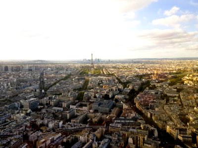 Paris from the Montparnasse tower 