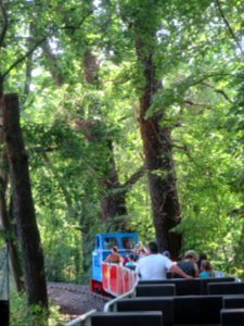 Parkeisenbahn Halle unterwegs