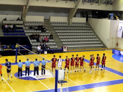 Paris Volley - Chaumont, 18 February 2014 - 12 - Les equipes
