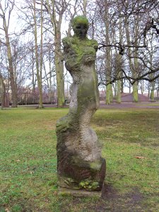 Park Oliwski – rzeźba