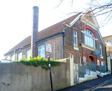 Park Hill Evangelical Church, Park Hill, Queen's Park, Brighton (January 2014)