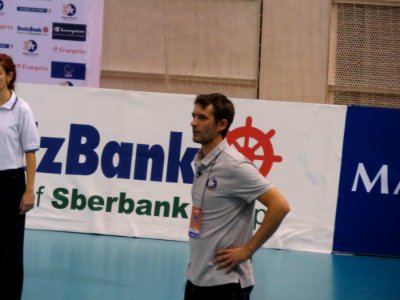 Paris Volley Resovia, 24 October 2013 - 36 - Dorian Rougeyron