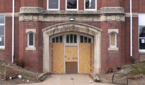 Park School (Omaha) E entrance 1