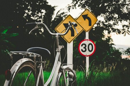 Thailand bicycle road