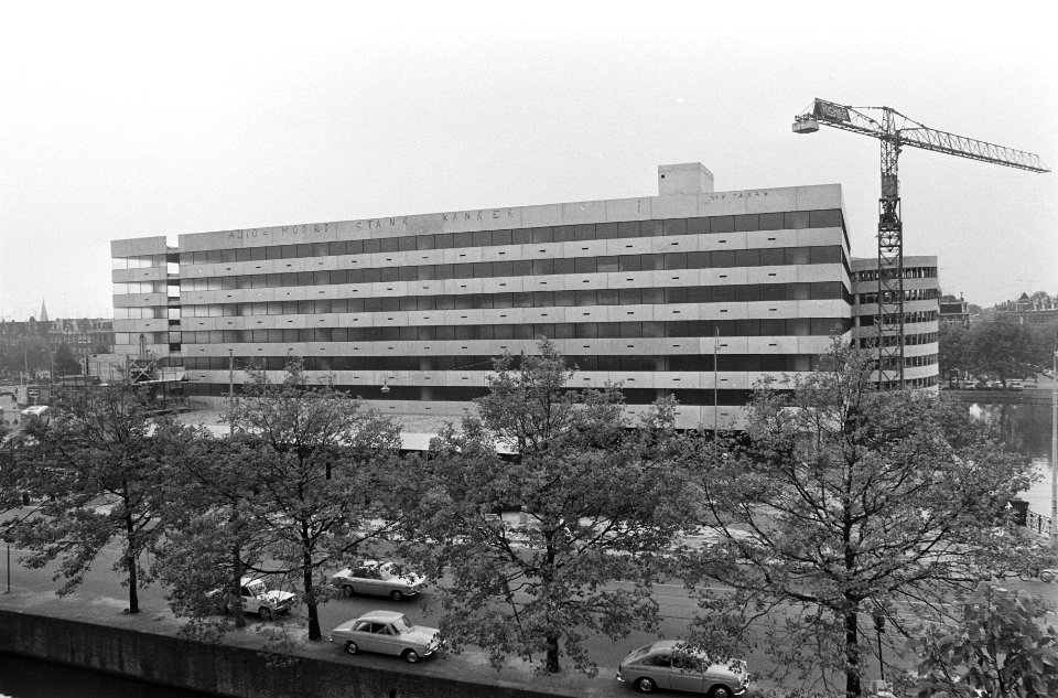 Parkeergarage in Marnixstraat Amsterdam, Bestanddeelnr 924-7604