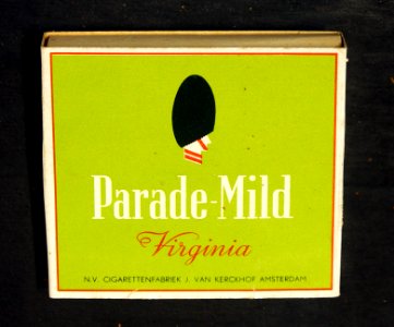 Parade-Mild cigarettes, J van Kerckhof - Amsterdam, pic1