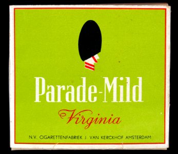 Parade-Mild cigarettes, J van Kerckhof - Amsterdam, pic3