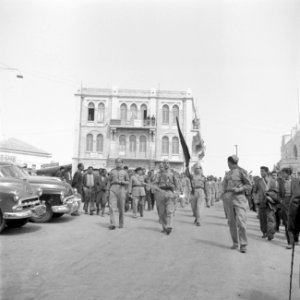Parade van Jordaanse militairen, Bestanddeelnr 255-5288