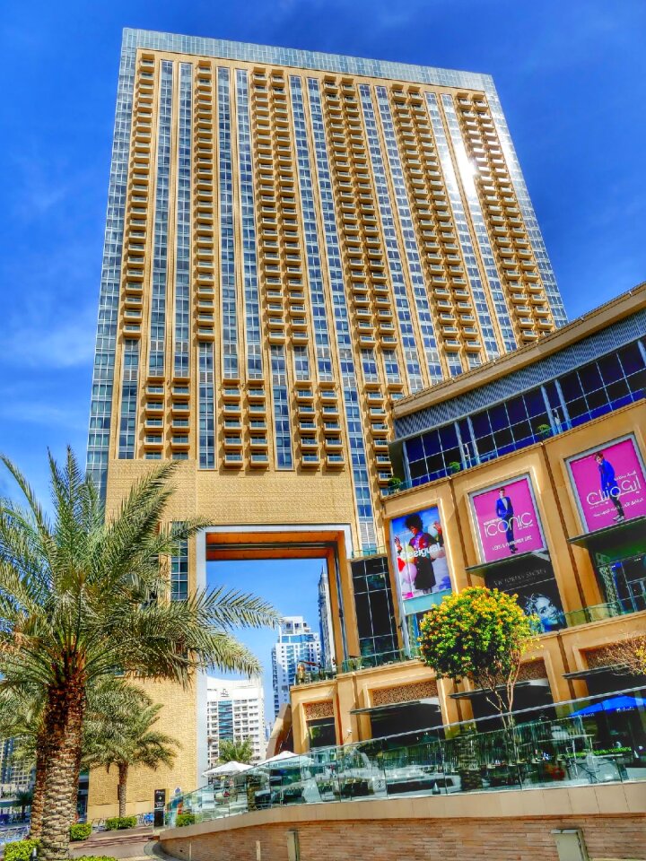 City building modern high rise building