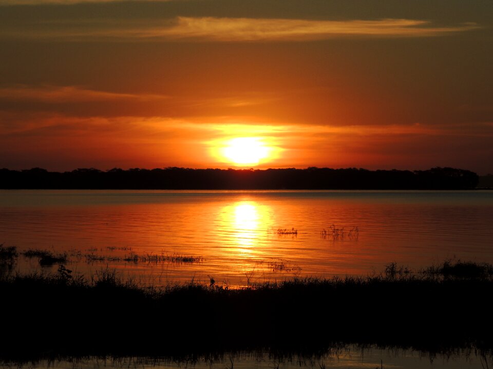 Sunset sol landscape