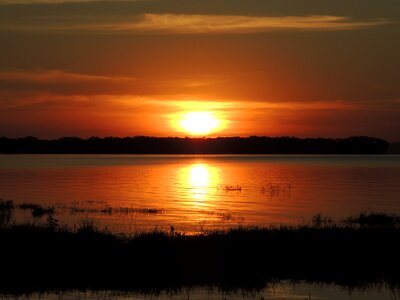 Sunset sol landscape
