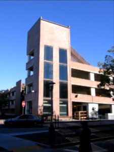 Parking garage at El Cerrito del Norte station, October 2012