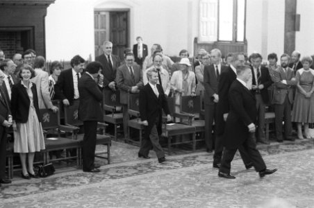 Parlementaire sluitings- en openingsceremonie na de kabinetsformatie, geleid d…, Bestanddeelnr 932-3268