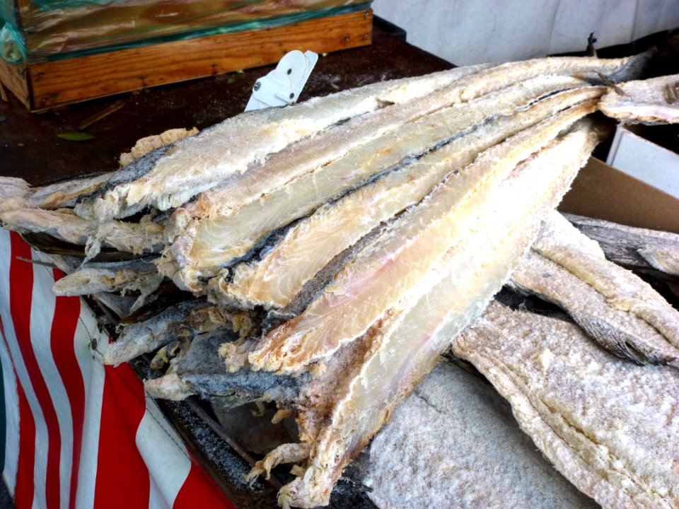 Paris, Stockfish au marché