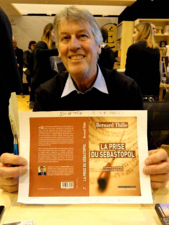 Paris, Salon du Livre 2015 (44) Bernard Thilie