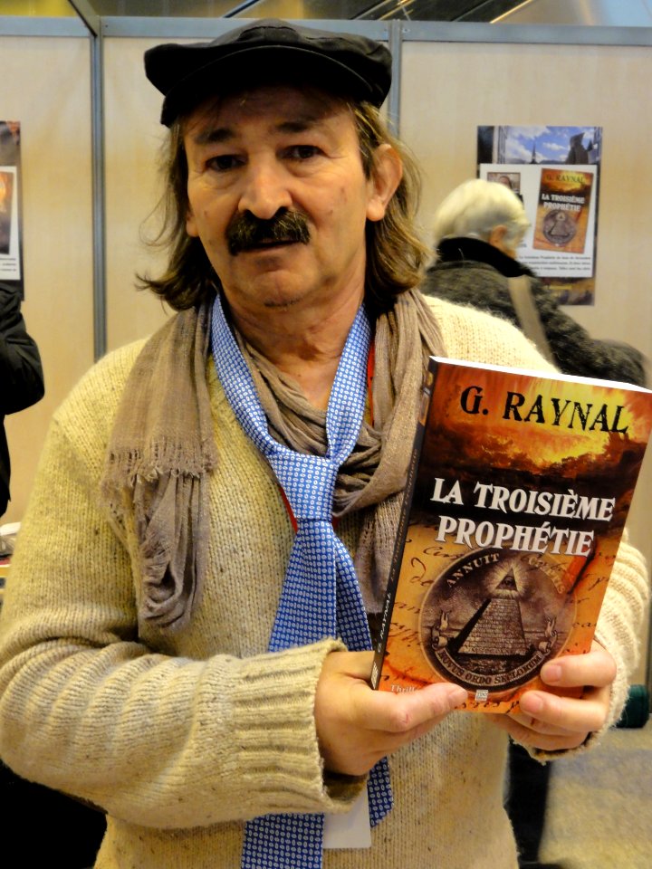 Paris, Salon du Livre 2015 (39) Gérard Raynal