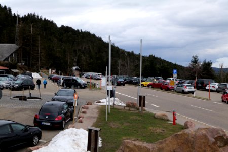 Parking lot at Mummelsee 2020-03-05 02 photo