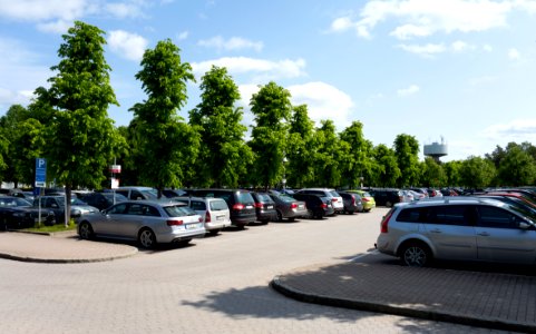 Parking lot at Norra Älvsborgs Länssjukhus (NÄL) 1