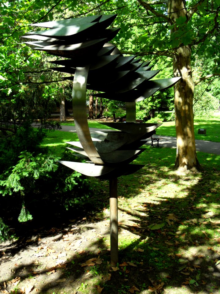Park Oliwski – rzeźba Ławica