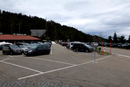 Parking lot at Mummelsee 2020-03-05 01 photo