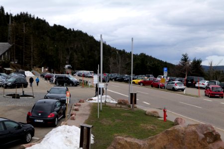 Parking lot at Mummelsee 2020-03-05 03 photo