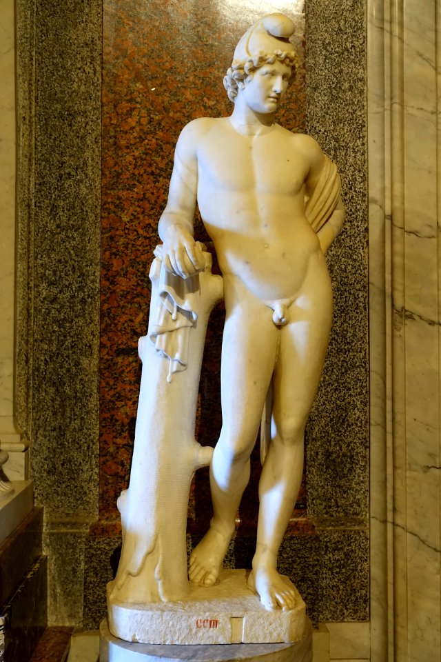 Paris, Roman, 1st century AD, from 4th century BC original, marble - Galleria Borghese - Rome, Italy - DSC04809