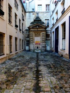 Paris, Fontaine de Jarente (Impasse de la Poissonnerie)