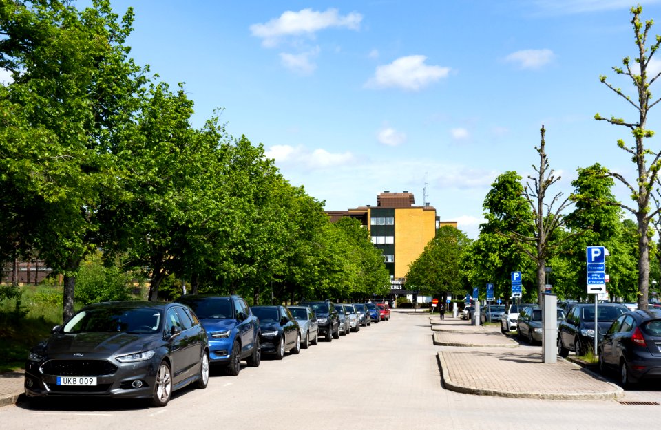 Parking lot at Norra Älvsborgs Länssjukhus (NÄL) 3