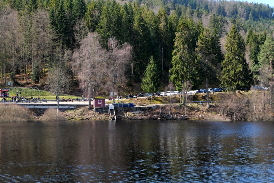 Parking lot at Schwarzenbachtalsperre 2020-03-15 01
