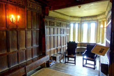 Parlour or Dining Room, Haddon Hall - Bakewell, Derbyshire, England - DSC02612